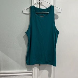Zyia Active, Turquoise mesh tank, size medium